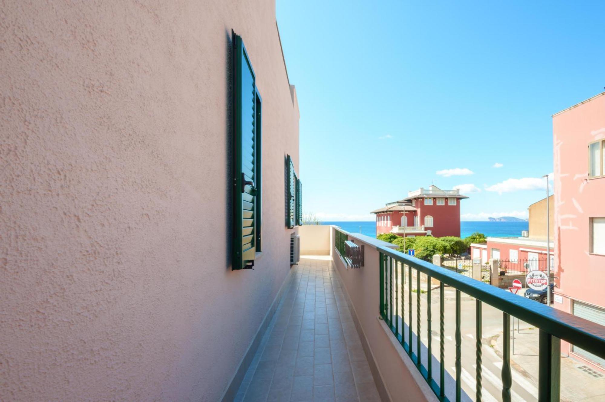 Zona Residenziale, Appartamento Incantevole Vista Mare Via Antonio Gramsci, 18, 07041 Alghero Ss Luaran gambar